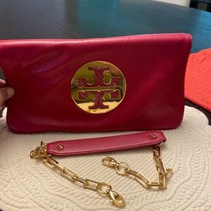 Authentic Tory Burch Reva Clutch